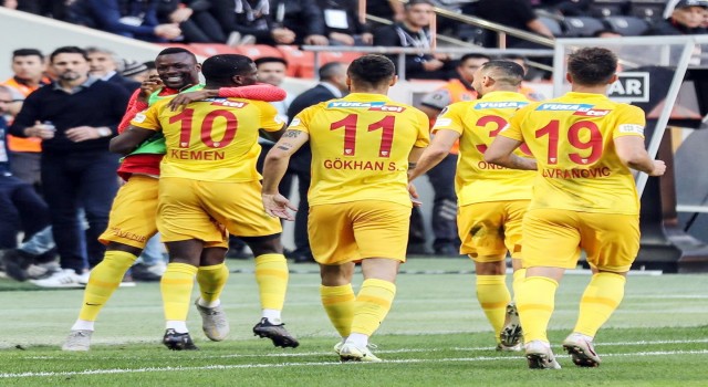 Kayserispor deplasmanda üçüncü galibiyetini aldı