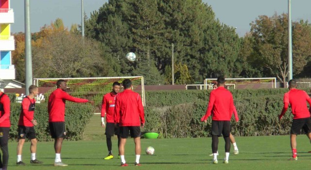 Kayserisporda Gaziantep FK maçı hazırlıkları sürüyor