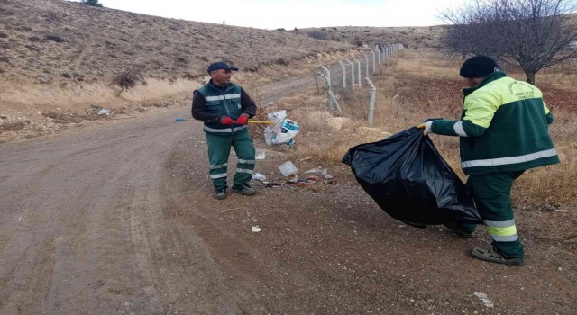 Keçiören Belediyesi tarafından ilçede temizlik çalışması yapıldı