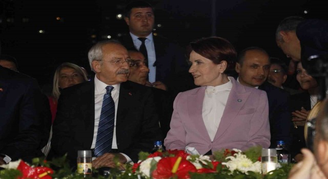 Kemal Kılıçdaroğlu ile Meral Akşener Adanada toplu açılış töreninde