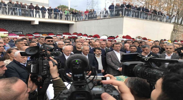 Kemal Kılıçdaroğlunun kardeşi son yolculuğuna uğurlandı