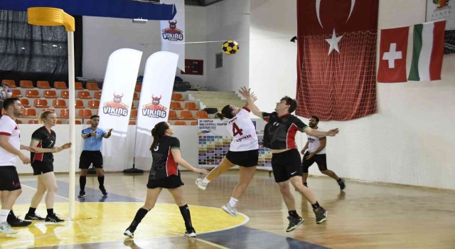 Kemerde korfbol heyecanı sona erdi