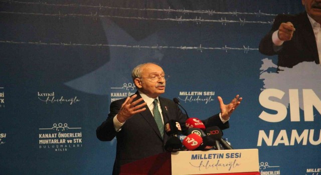 Kılıçdaroğlu, STK temsilcileri, muhtarlar ve kanaat önderleriyle buluştu