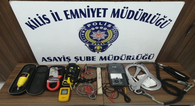 Kiliste 13 hırsızlık olayı aydınlatıldı