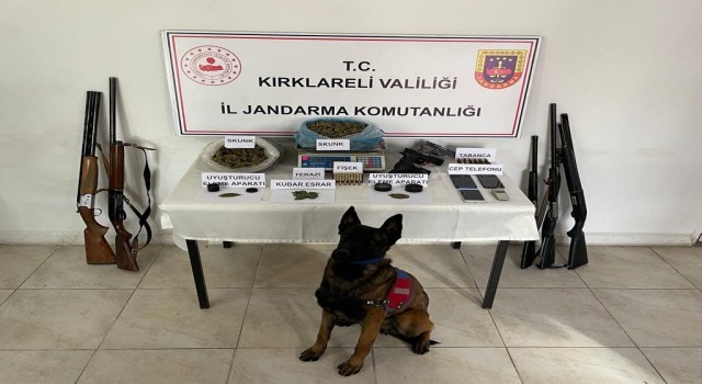 Kırklarelide uyuşturucu ticareti yaptığı iddia edilen 3 şüpheli yakalandı