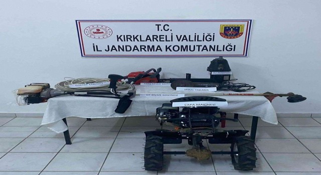 Kırklarelinde hırsızlık şüphelileri yakalandı