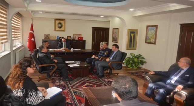 Kış mevsiminde alınacak trafik tedbirleri toplantısı yapıldı