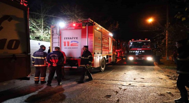 Kocaelide iki farklı noktada yangın