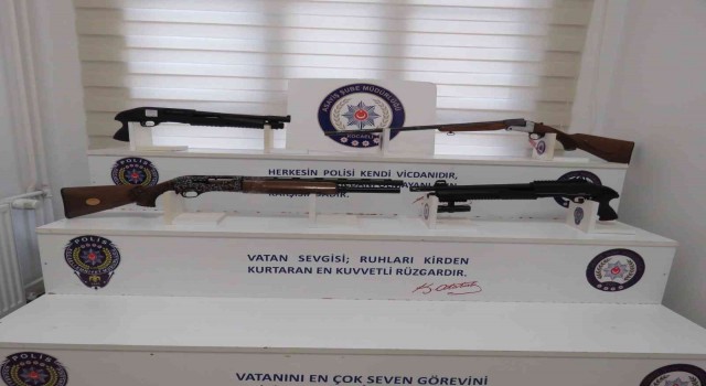 Kocaelinde 32 adet silah ele geçirildi