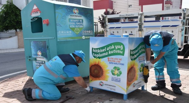 Kocasinan Belediyesinden bitkisel atık yağa, temizlik seti hediye