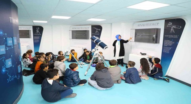 Konya Bilim Merkezi aileleri ve öğrencileri bilimle buluşturuyor