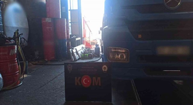 Konyada 3 bin litre kaçak akaryakıt ele geçirildi