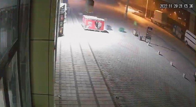 Konyada 6 kişinin ölümden döndüğü kaza güvenlik kamerasında
