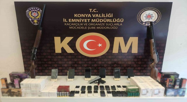 Konyada kaçakçılık operasyonu: 3 gözaltı