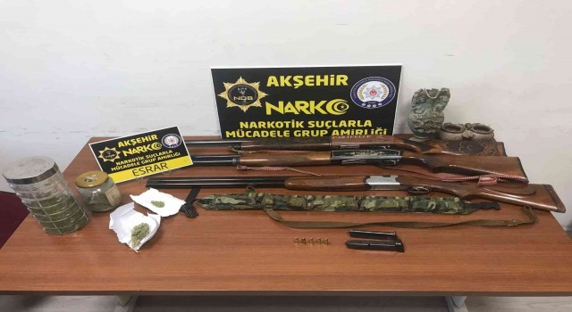Konyada polis ve jandarmadan uyuşturucu operasyonu: 7 gözaltı