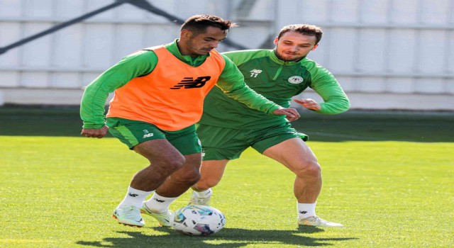 Konyasporda, Kayserispor maçı hazırlıkları devam ediyor