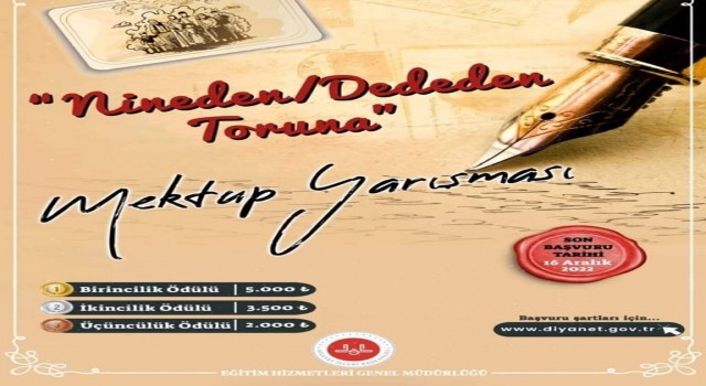 Köyceğizde “Nineden, Dededen Toruna Mektup” yarışması başladı