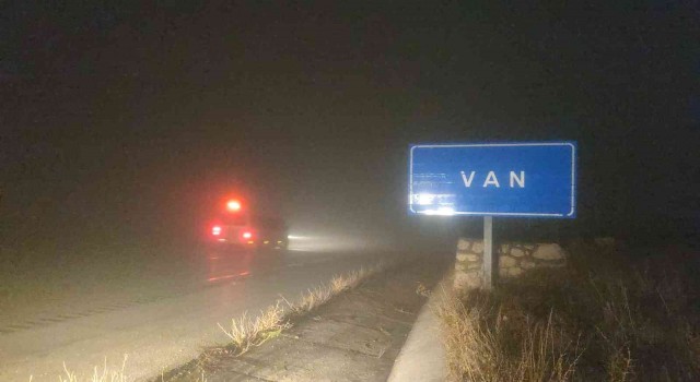 Kurubaş Geçidide sis trafiği olumsuz etkiledi