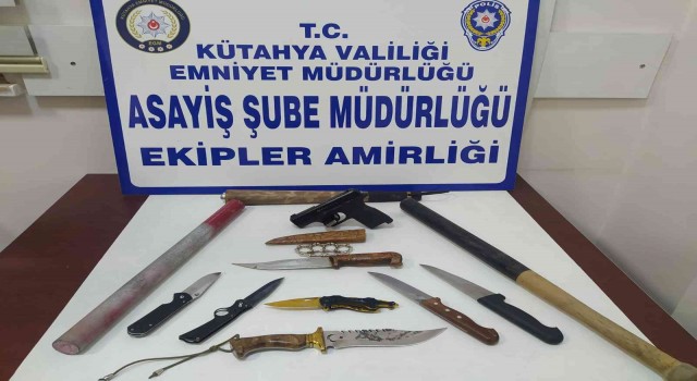 Kütahyada 712 şahsın, 327 aracın GBT kontrolü ve denetimi yapıldı