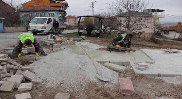 Kütahyanın Okçu Mahallesine yeni park