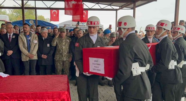 Kuzey Irak şehidi Hatayda son yolculuğuna uğurlanıyor