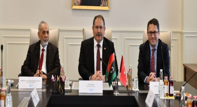 Libya Yüksek Mahkemesi Hukuk Dairesinden Yargıtay Başkanlığına ziyaret