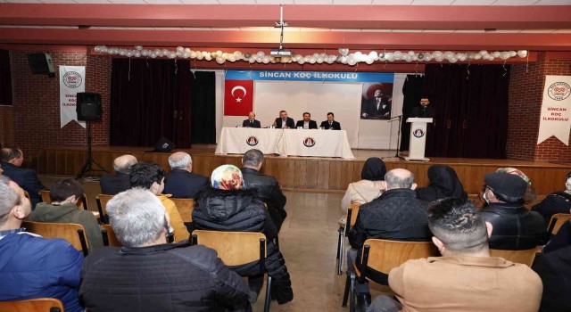 Mahallelilerden Başkan Ercana teşekkür