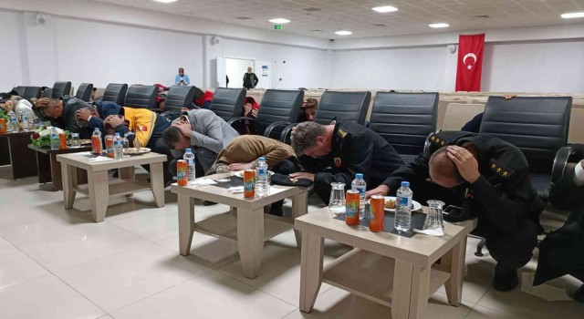 Malatyada Çök Kapan Tutun tatbikatı