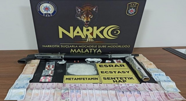 Malatyada zehir tacirlerine darbe üstüne darbe