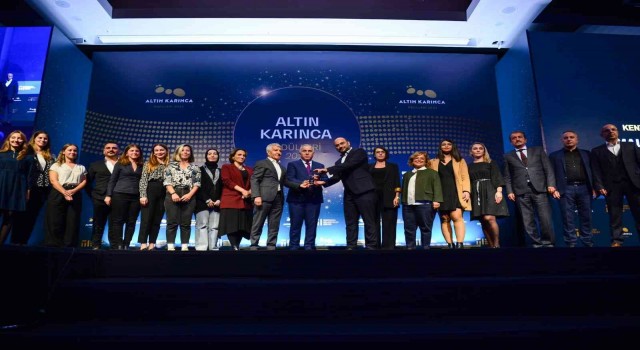 Maltepenin ‘Oyun Sokağına Altın Karınca ödülü