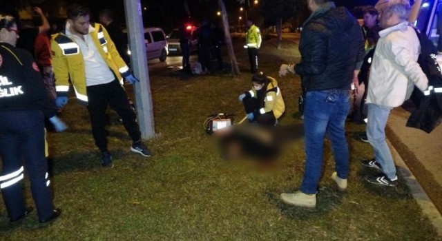 Manavgatta polisin silah kaçakçılığı şüphelileriyle çatışması güvenlik kamerasına yansıdı