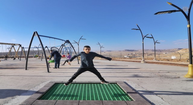 Mardinde şehit adına şehrin en büyük parkı yapıldı