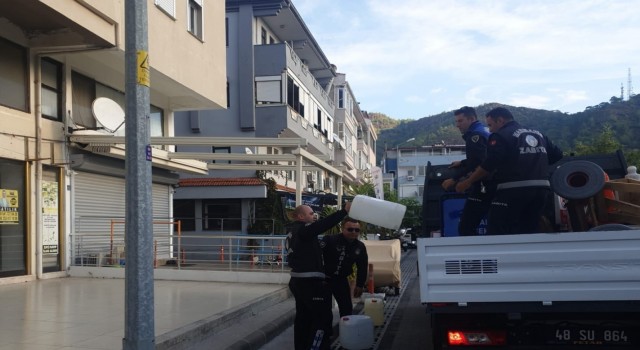 Marmariste zabıtan işgal denetimi