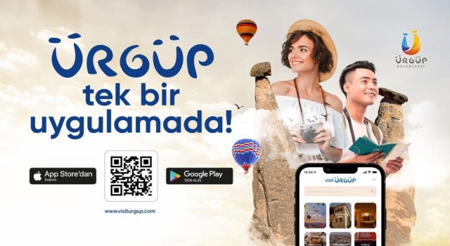 Masal kentin şehir rehberi Visit Ürgüp mobil uygulaması hizmete sunuldu
