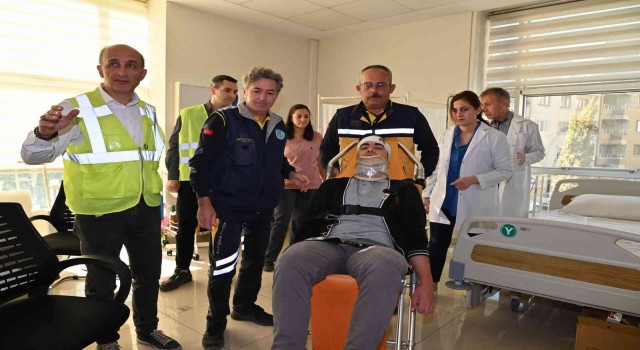 MASKİde yangın tatbikatı yapıldı