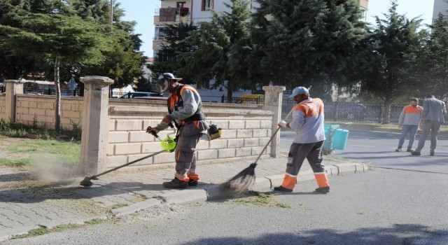 Melikgazide kış öncesi temizlik yoğunluğu