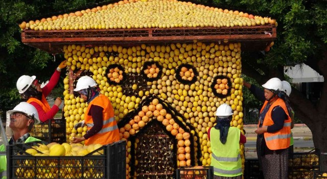Mersin Uluslararası Narenciye Festivalinde son hazırlıklar yapılıyor