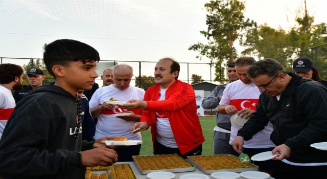 Mersinde Kötü alışkanlıklara ret, sporla sağlıklı yaşama evet kampanyası
