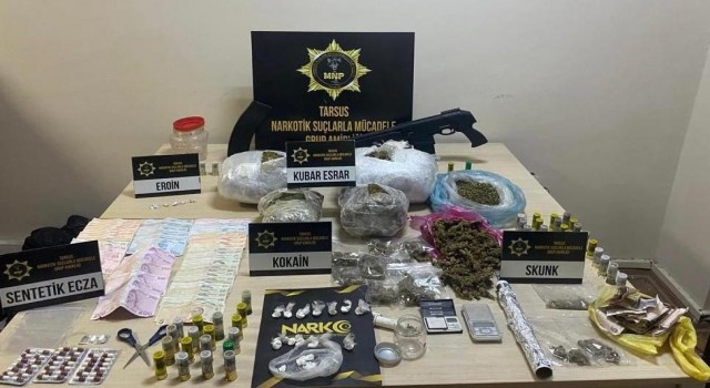 Mersinde uyuşturucu operasyonunda 6 şüpheli gözaltına alındı