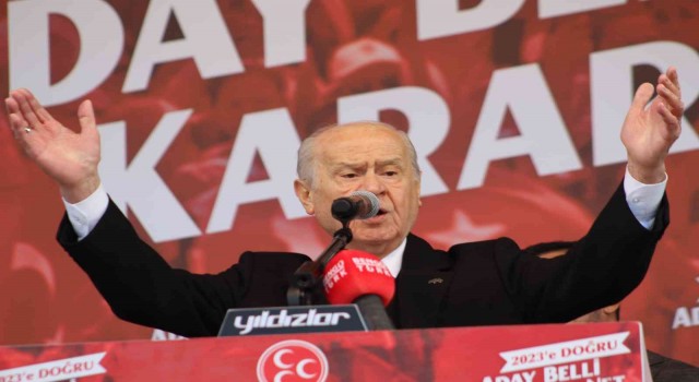MHP Genel Başkanı Bahçeli, “PKKya kol kanat gerip arka çıkan Kılıçdaroğludur”