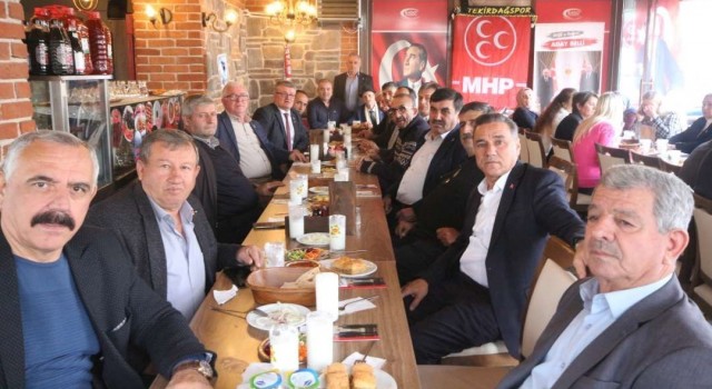 MHP ilçe başkanlığının Köyüm Benim temalı buluşmaları devam ediyor