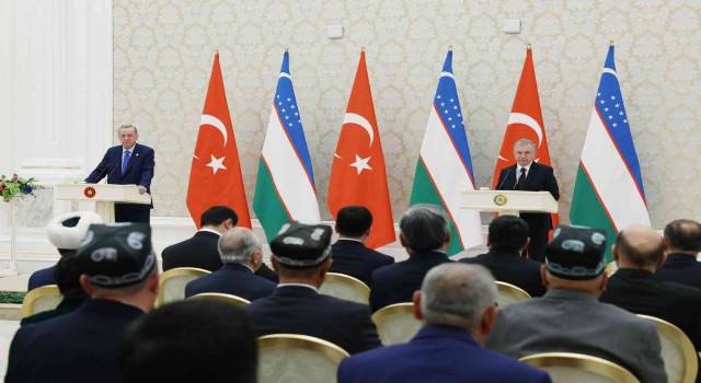 Mirziyoyevden Erdoğana: Dünya çapında iftihar edilen büyük devlet ve siyaset adamı olarak hürmet ediyoruz