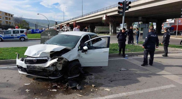 Samsun’da Motosikletli kurye kazada hayatını kaybetti