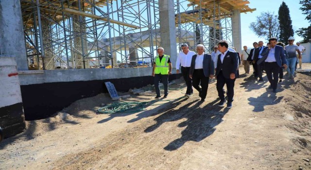 Muğla Büyükşehirin Bodrumda altyapı projeleri hızla ilerliyor