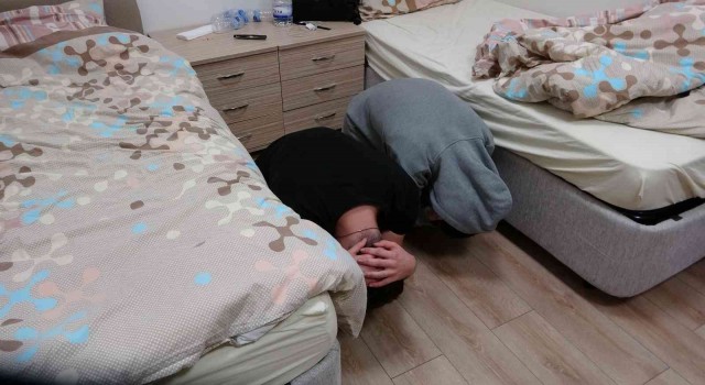 Muğlada KYK yurtlarında deprem tatbikatı düzenlendi
