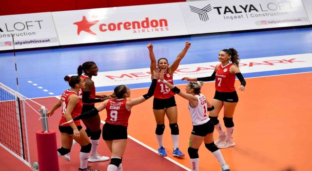 Muratpaşa Belediyespordan rahat galibiyet