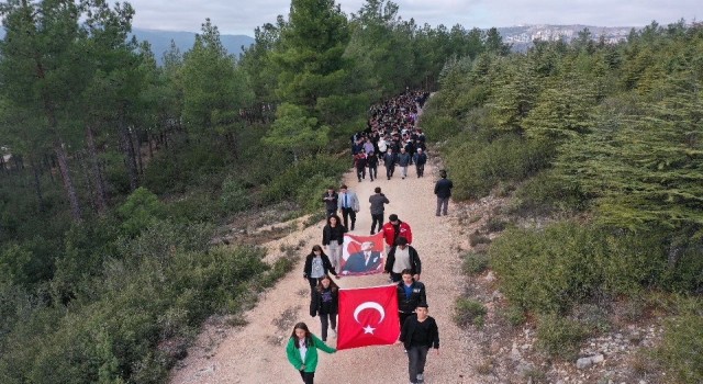 Mustafa Kemal Atatürk ‘Doğa Yürüyüşünde anıldı