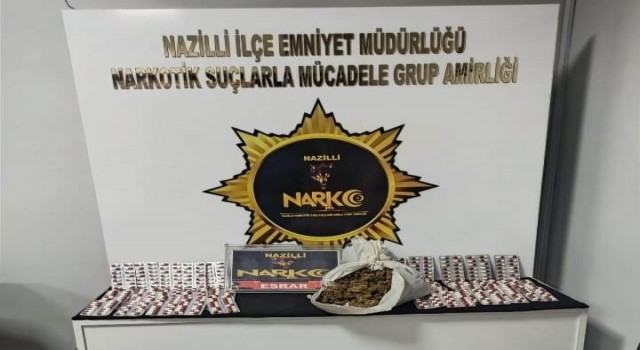 Nazillideki uyuşturucu operasyonunda 6 kişi yakalandı