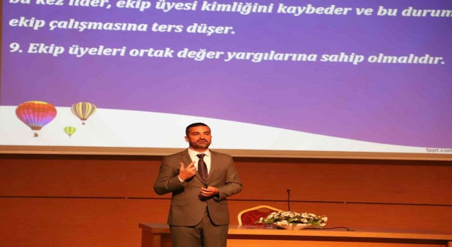 NEVÜ'de ‘Ekip Çalışması ve Liderlik eğitimi düzenlendi