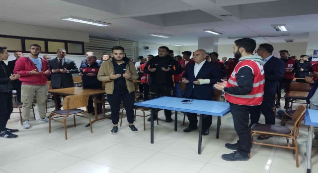 Niğdede Çök Kapan Tutun tatbikatı yapıldı